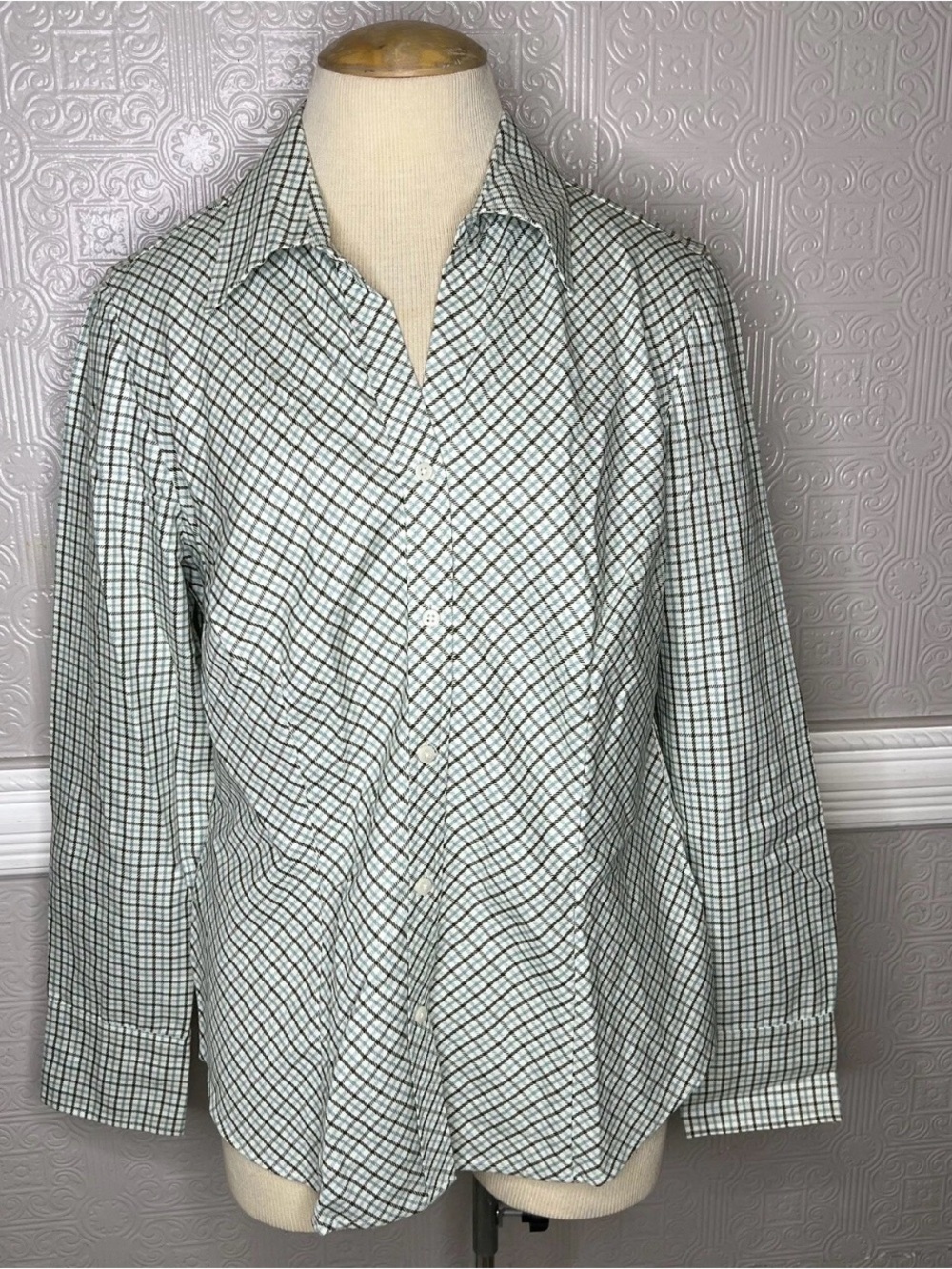 Ann Taylor Loft Women’s Long Sleeve Button Down Blouse Size 12
